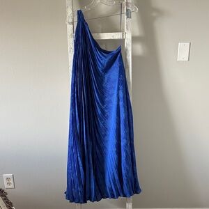 Banana Republic Blue One Shoulder Dress